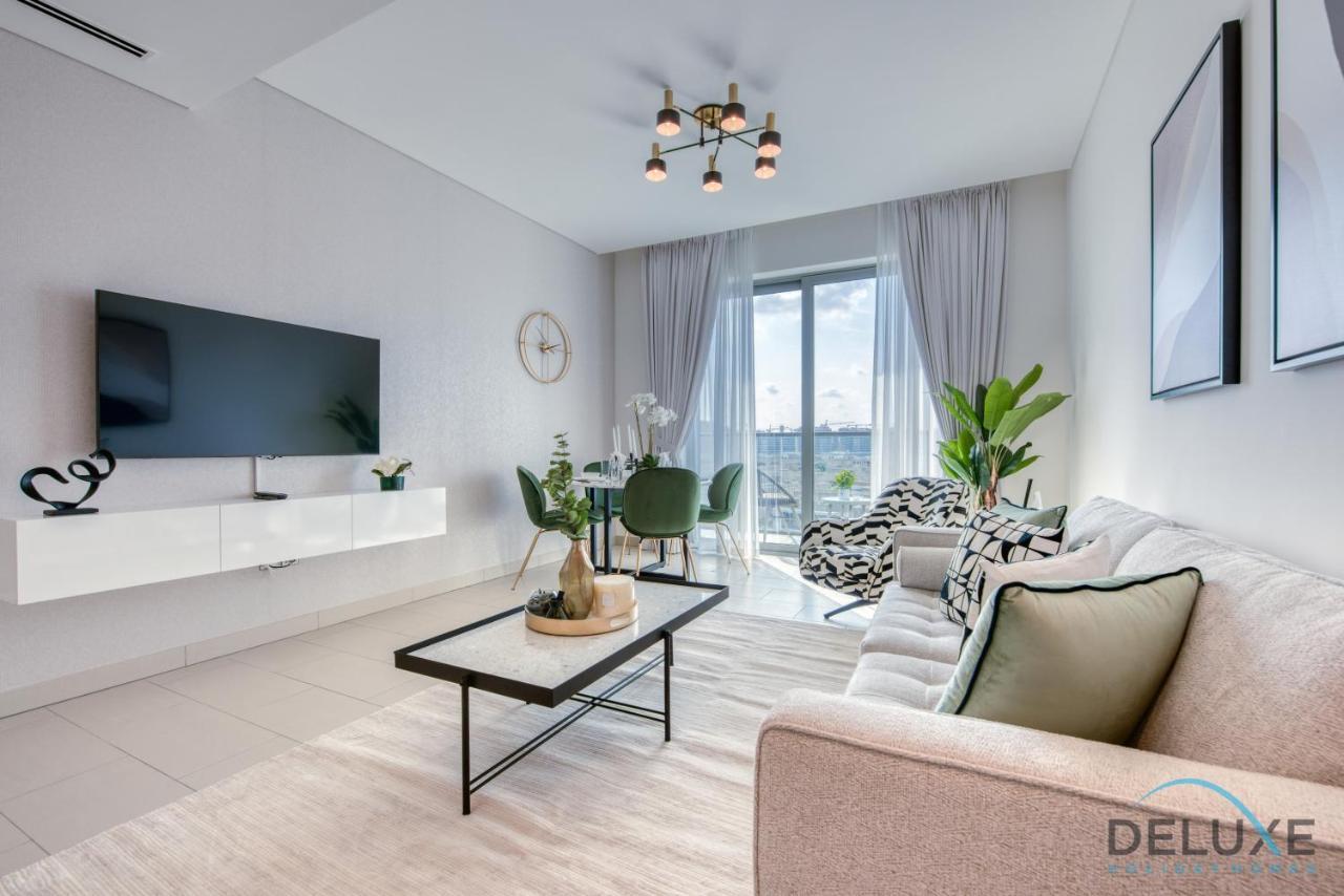 Notable 2Br At Sobha Hartland Greens Mbr City By Deluxe Holiday Homes Dubaj Kültér fotó